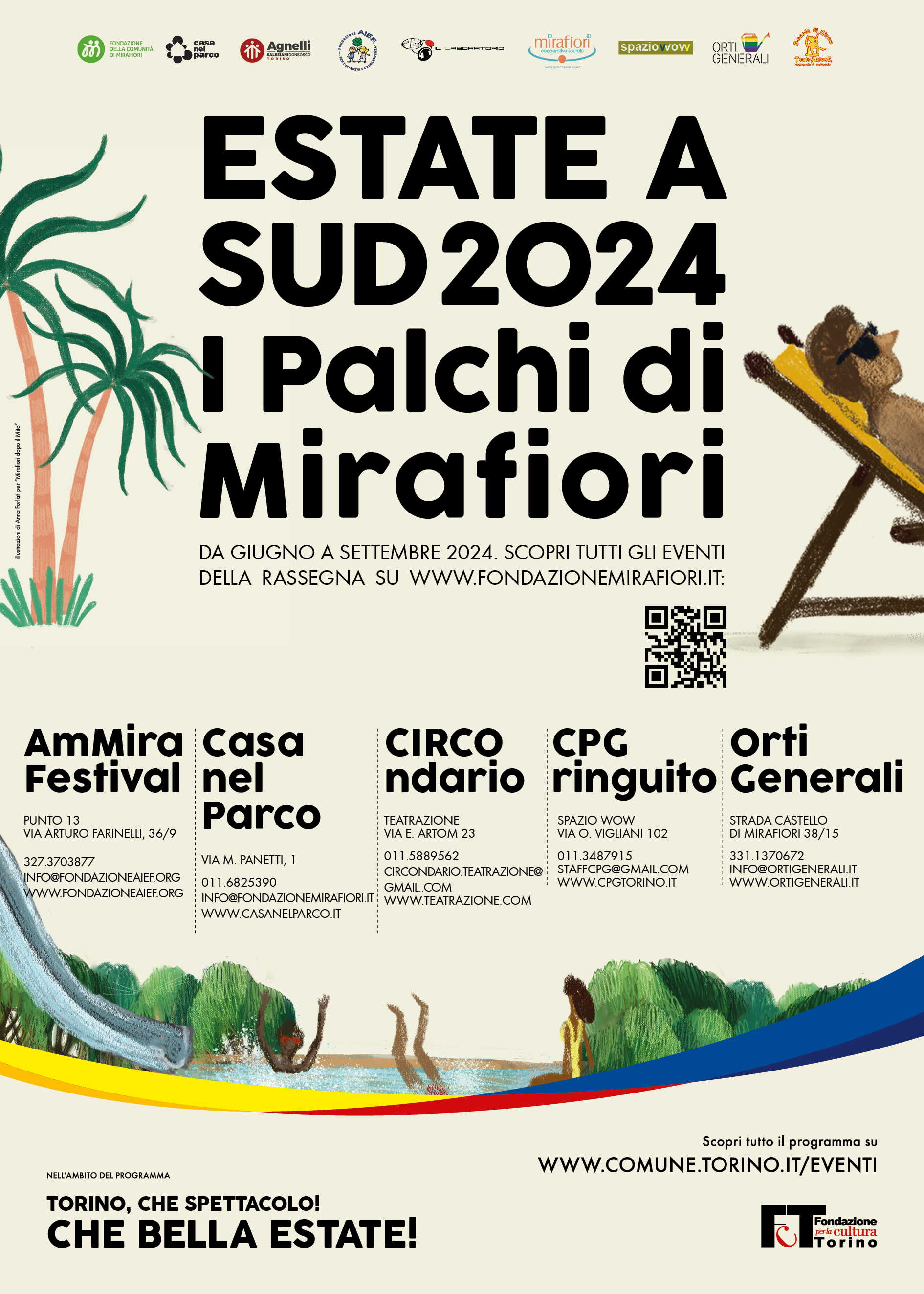 Estate a sud 2024 | I Palchi di Mirafiori